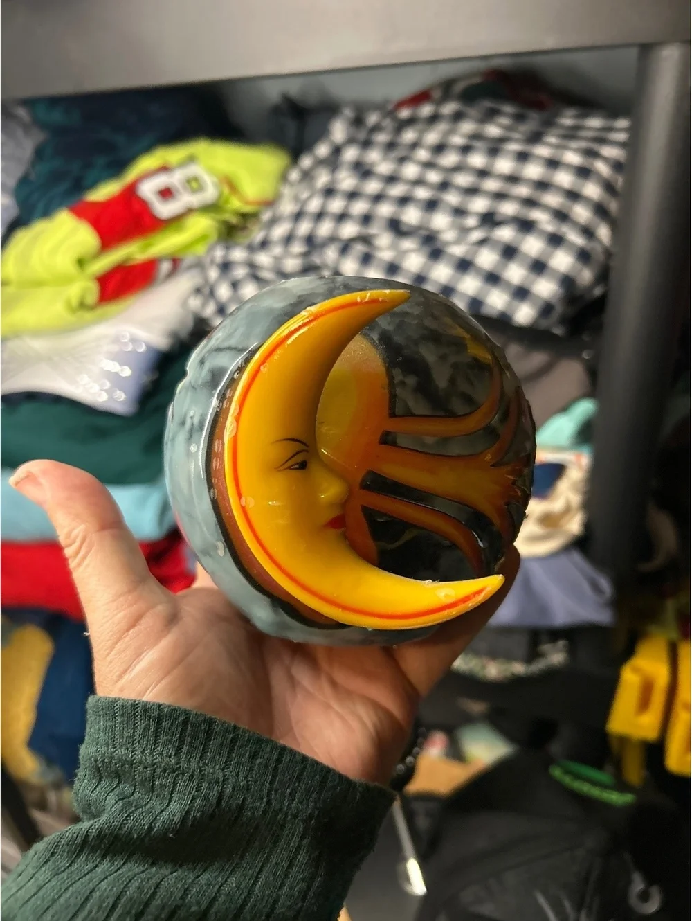 Celestial/moon candle